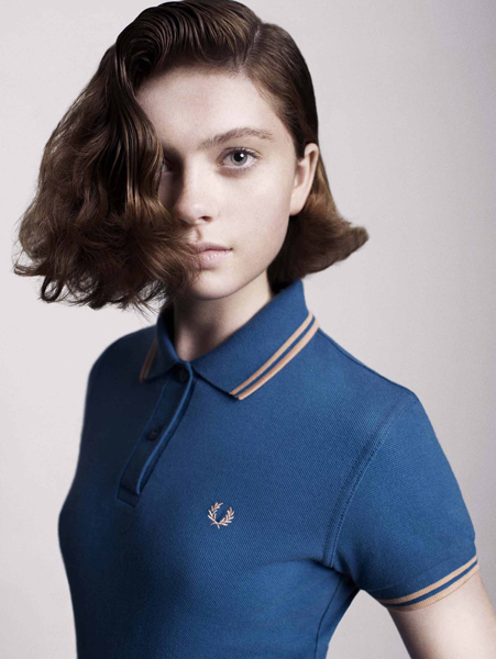 twin tipped fred perry shirt